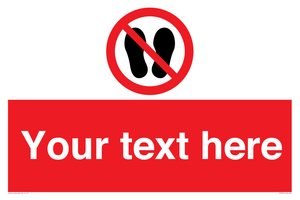 Custom prohibition do not stand here